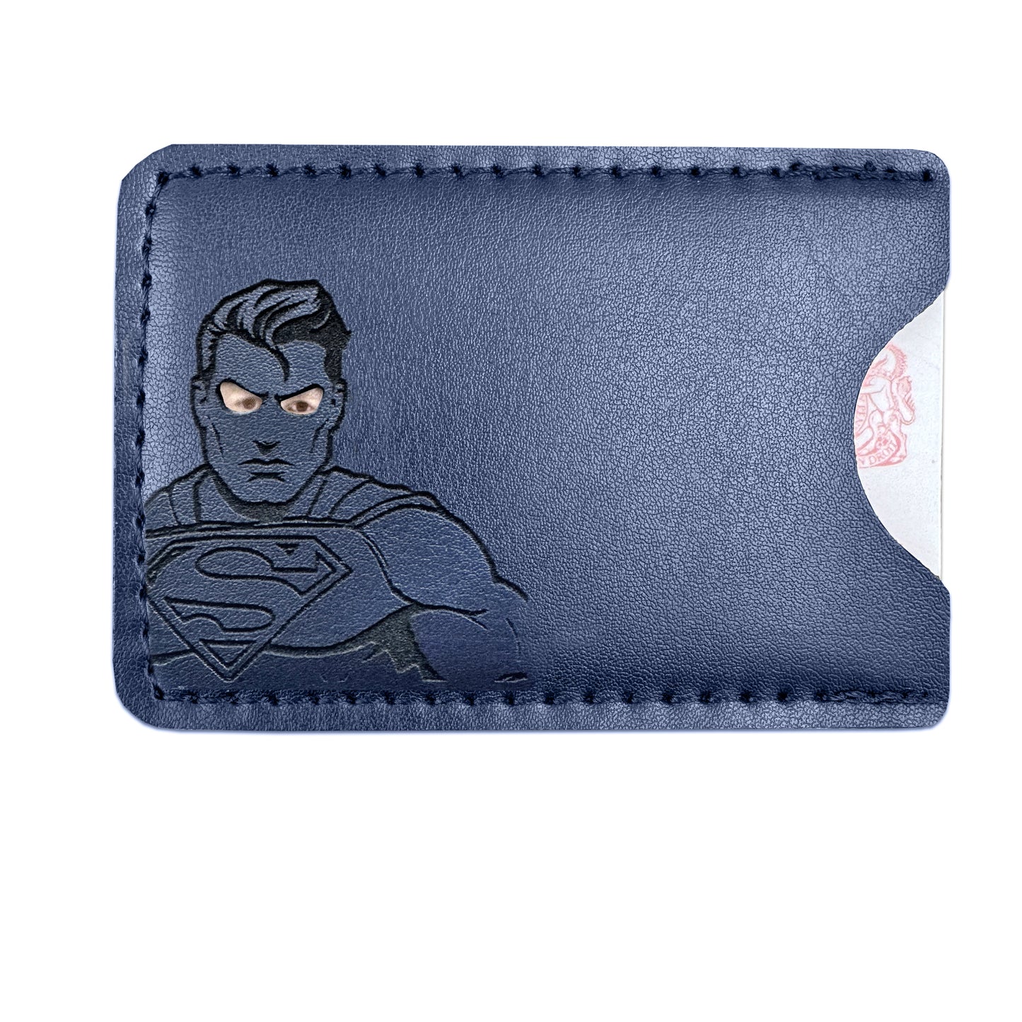 Man Superhero ID Card Holder